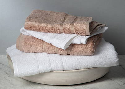 Luxury bamboo viscose hand towels