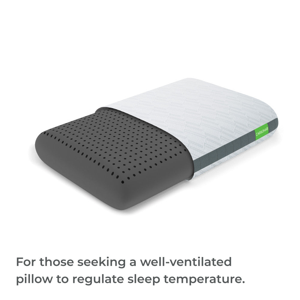 For those seeking a well-ventilated pillow to regulate temperature