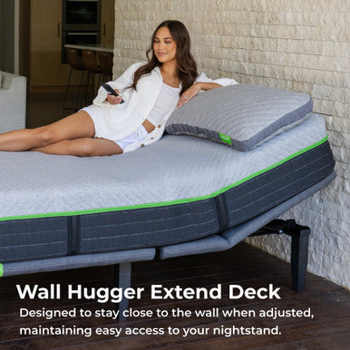 wall hugger extend deck