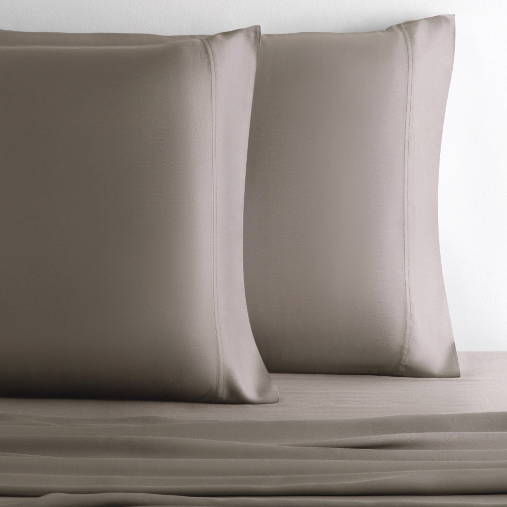 Retreat Bamboo Pillowcase Set — Coastal Gray / Standard