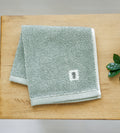 Bamboo Two-Tone Washcloth — Oasis Green