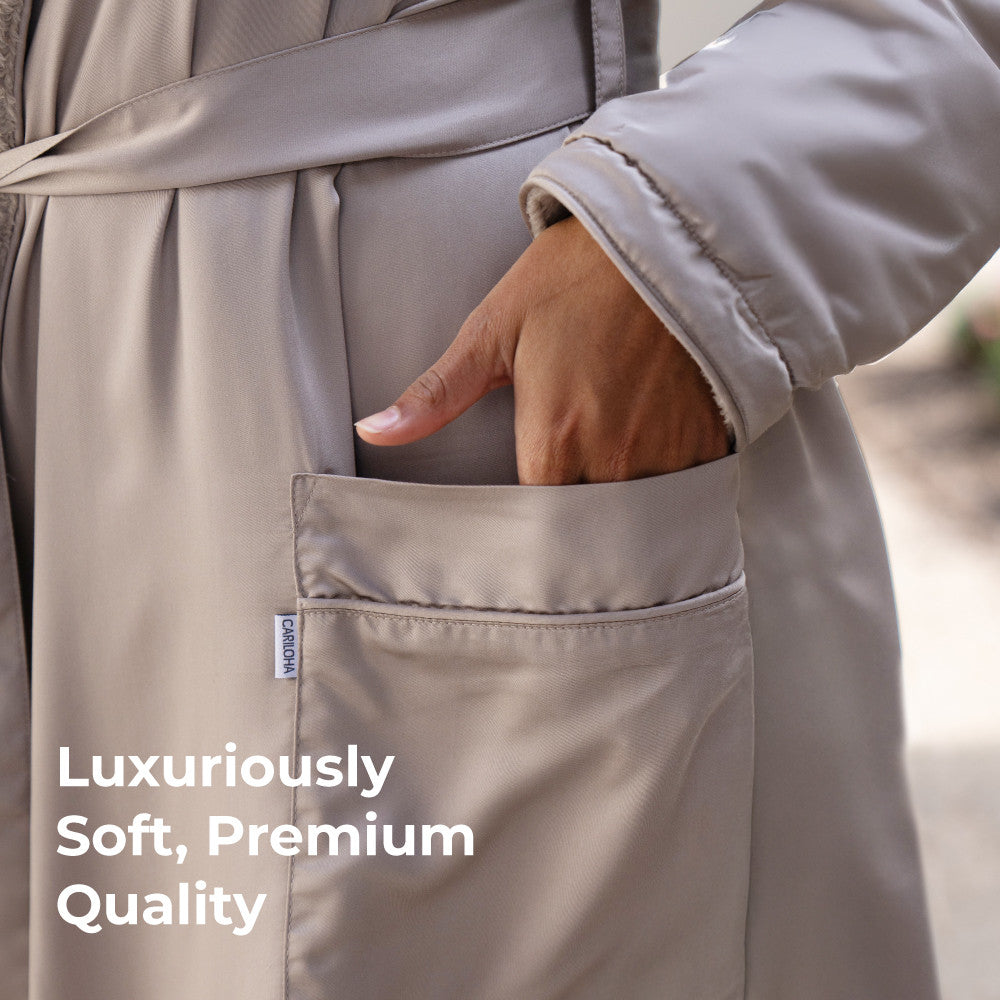 luxuriously soft, premium quality~Coastal Gray