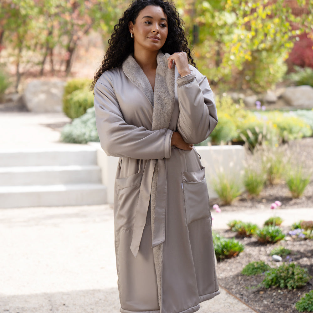 Spa Robe — Coastal Gray / S/M