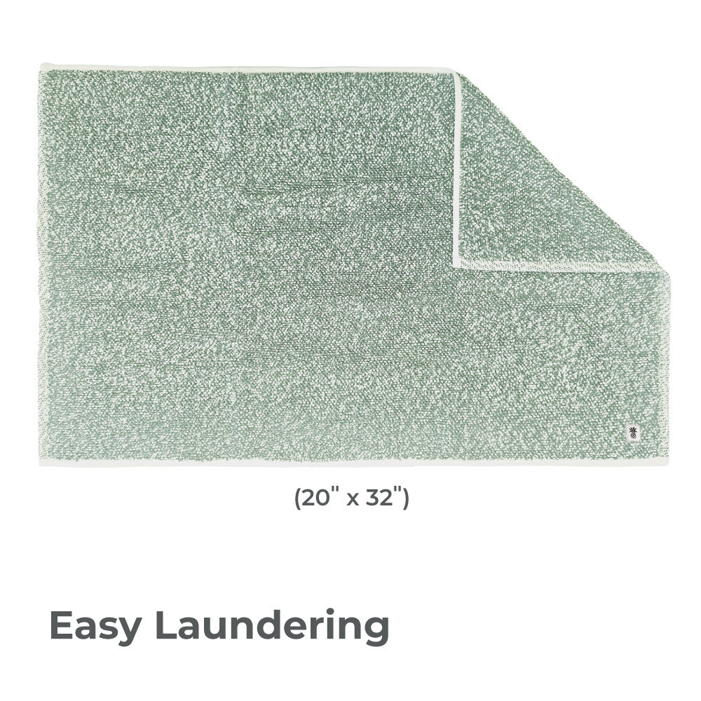 Easy Laundering - 20" x 32" ~Oasis Green
