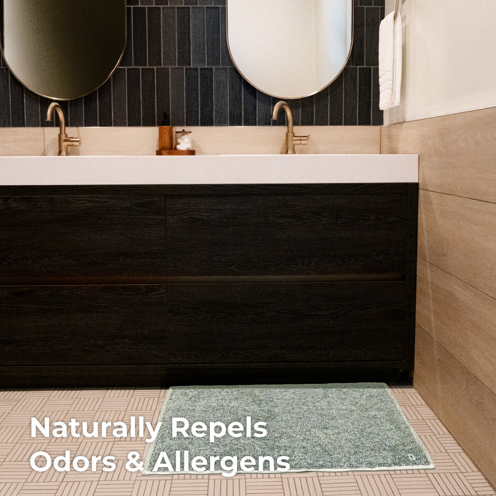 Naturally repels odors and allergens ~Oasis Green