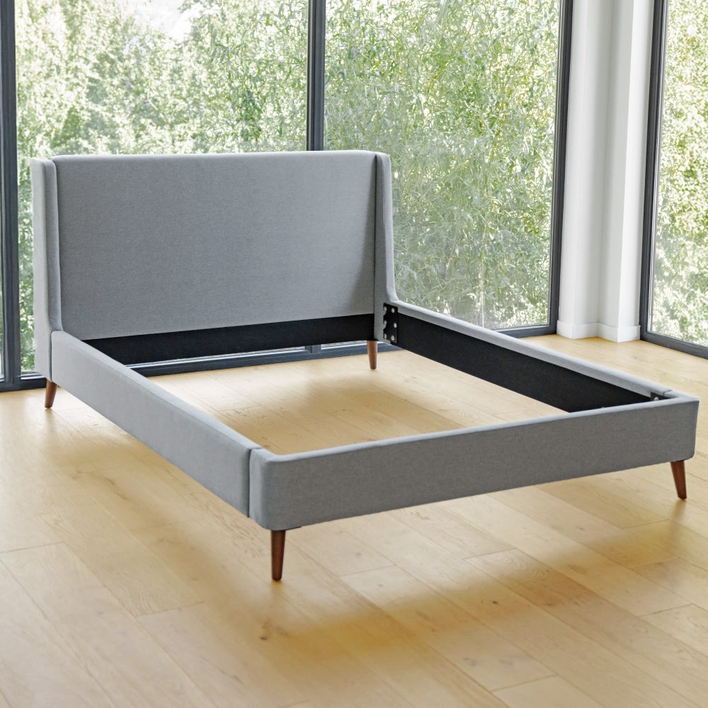 Cariloha Bamboo Bed Frame — Charcoal / King