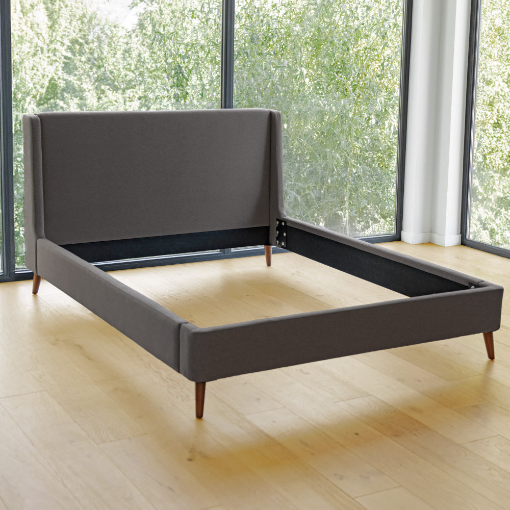Cariloha Bamboo Bed Frame — Carbon / Queen