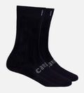 Bamboo Trouser Socks - Black — S