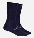 Bamboo Trouser Socks - Navy — S