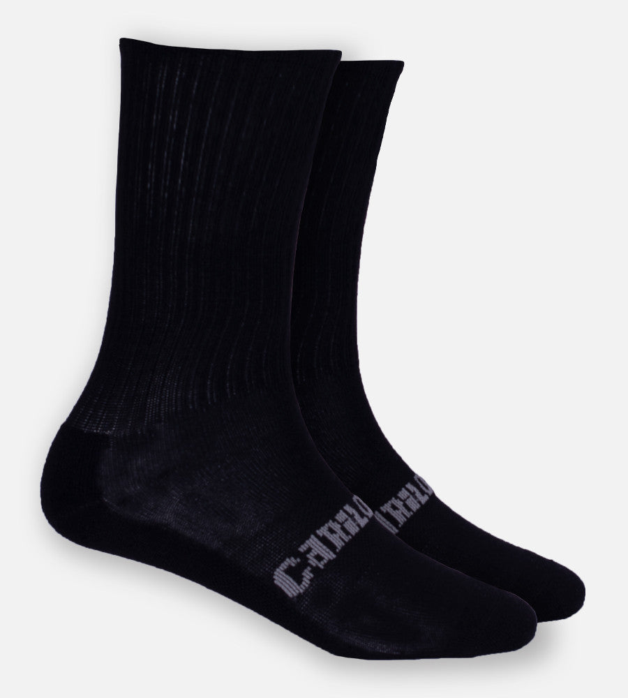 Black crew socks~Black