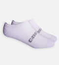 Bamboo Ankle Socks - White — L