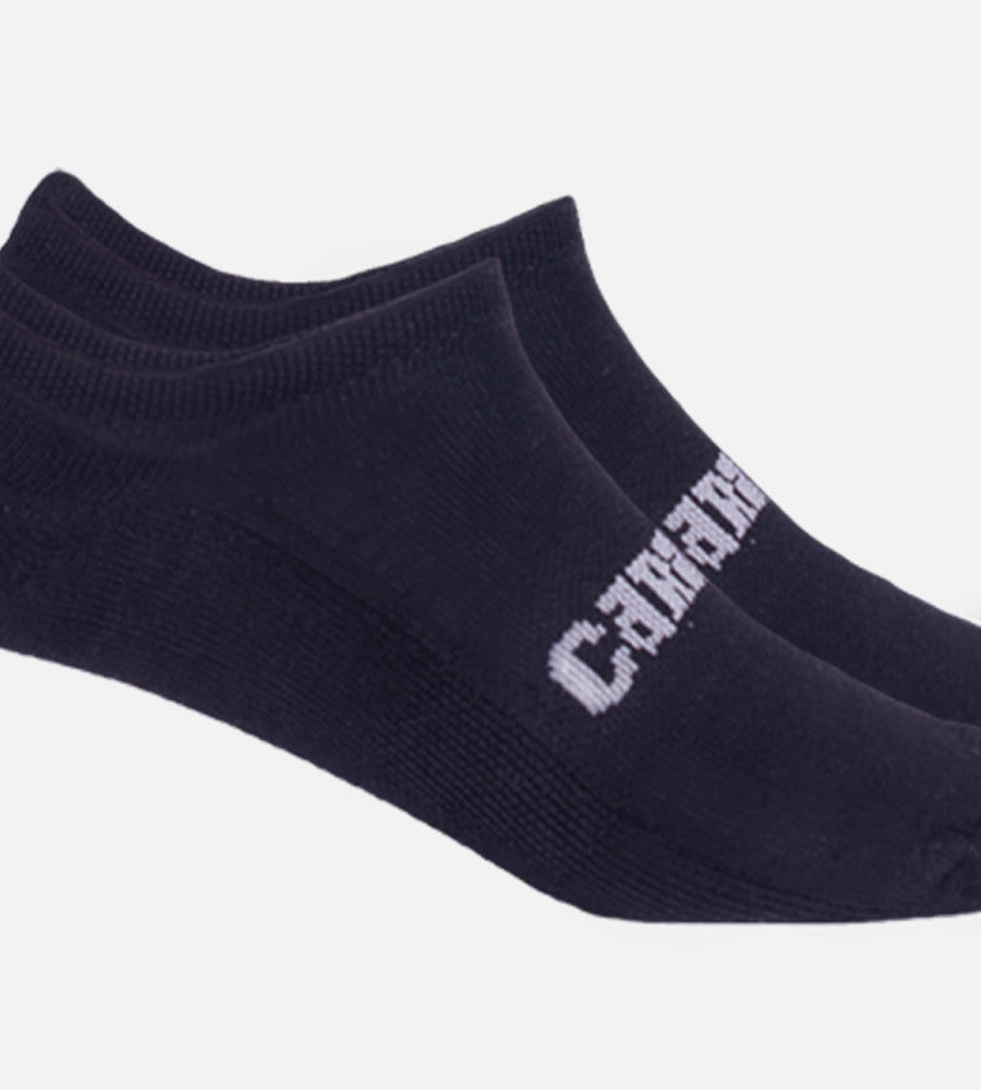 close-up on Black ankle socks