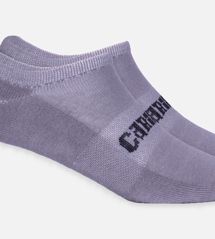 close-up on Gray ankle socks