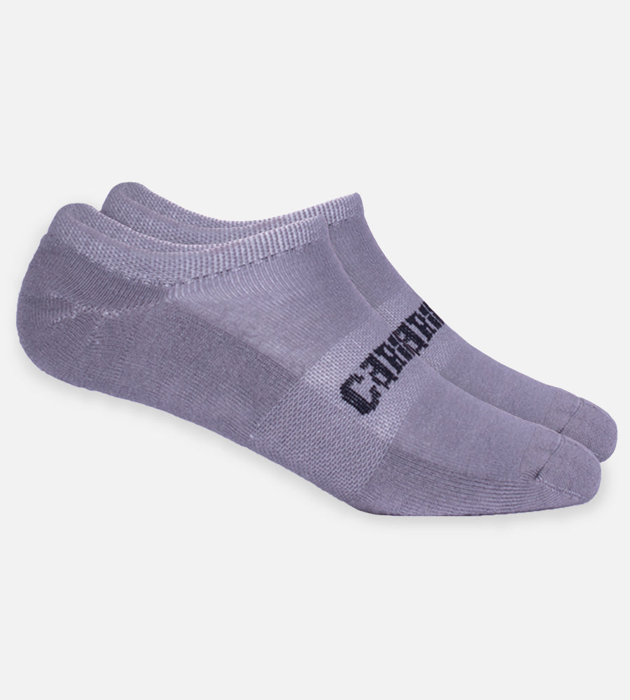 Bamboo Ankle Socks - Gray — S