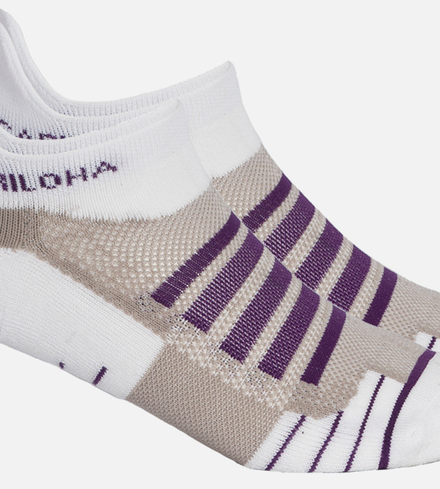 close-up no White/Orchid Bloom tab athletic socks