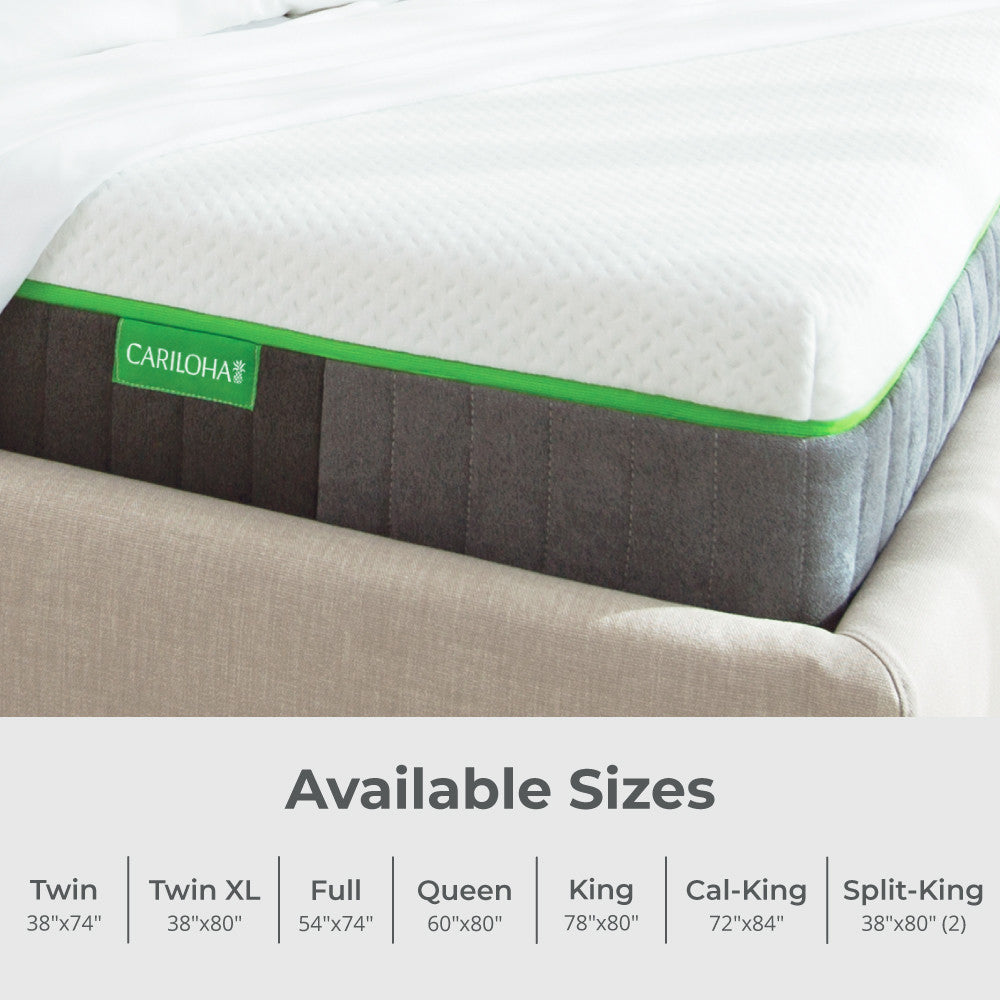 available sizes twin, twin xl, full, queen, king, cal-king, split-king~Twin