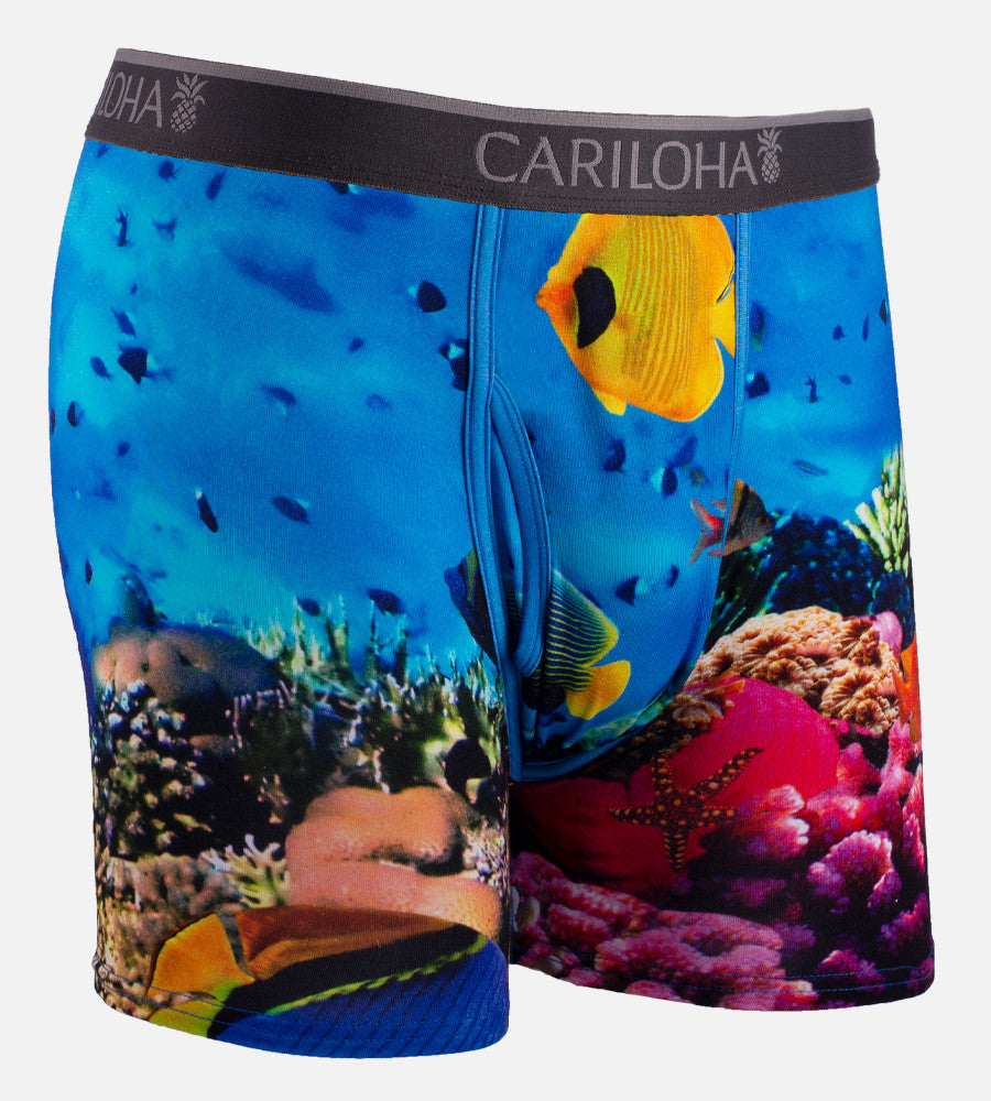 front of ocean scene boxers