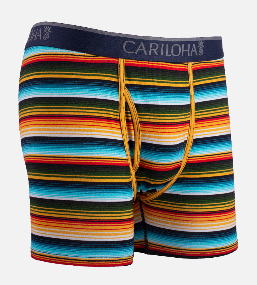 Falsa stripe bamboo boxers front