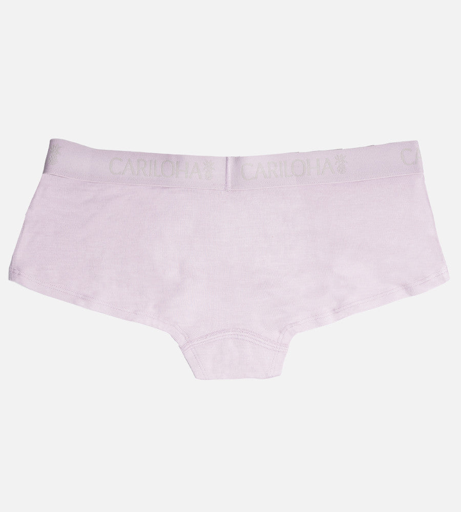 back view of lilac breeze boyshorts