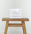 Bamboo Hand Towel Set -  4 Piece — White