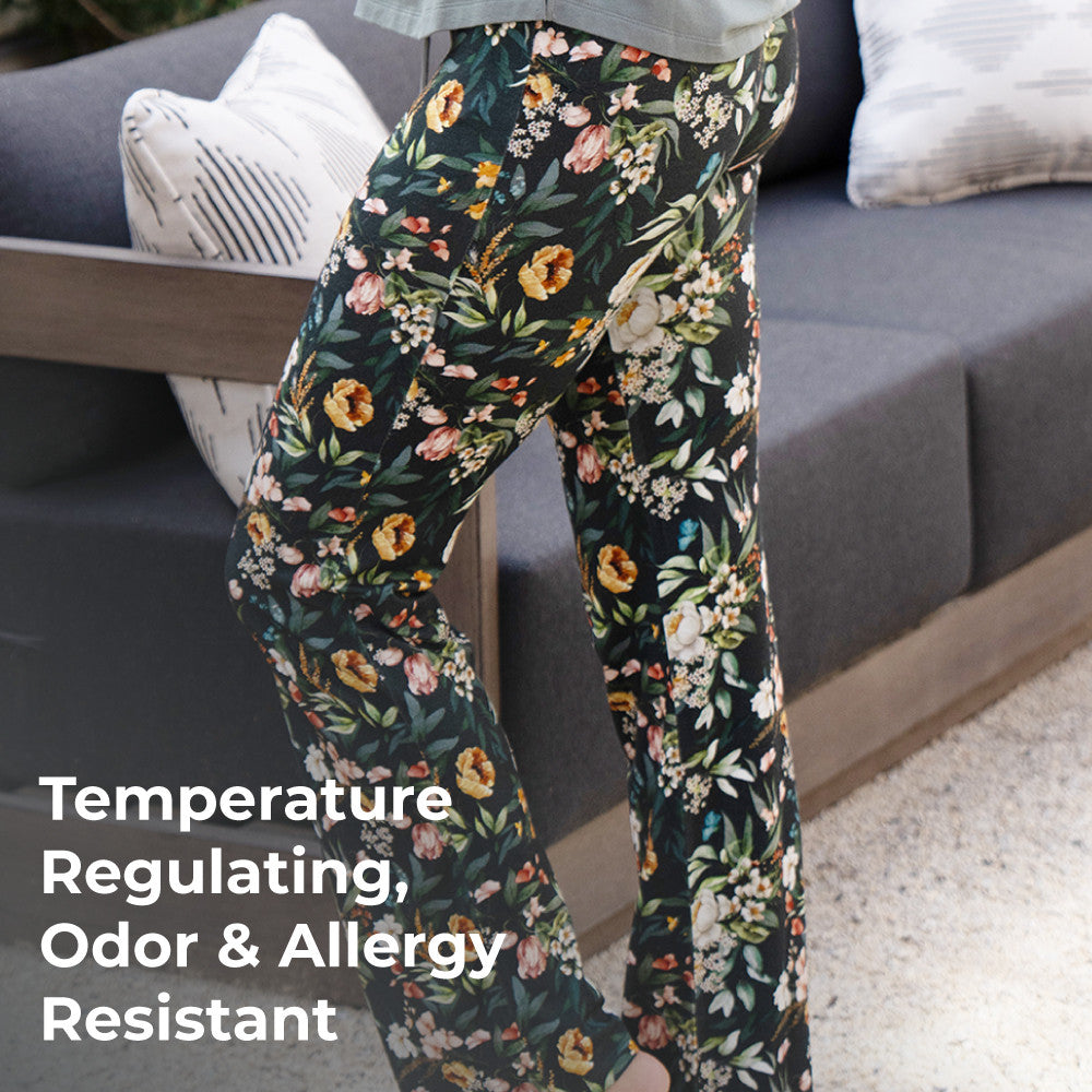 temperature regulating, odor & allergy resistant