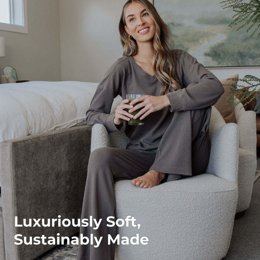 luxuriously soft, sustainably made
