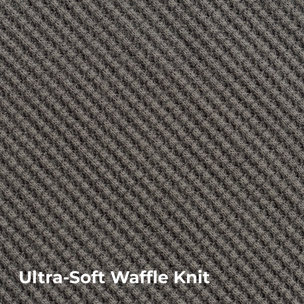 ultra-soft waffle knit