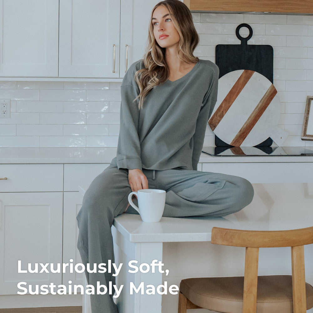 luxuriously soft, sustainably made
