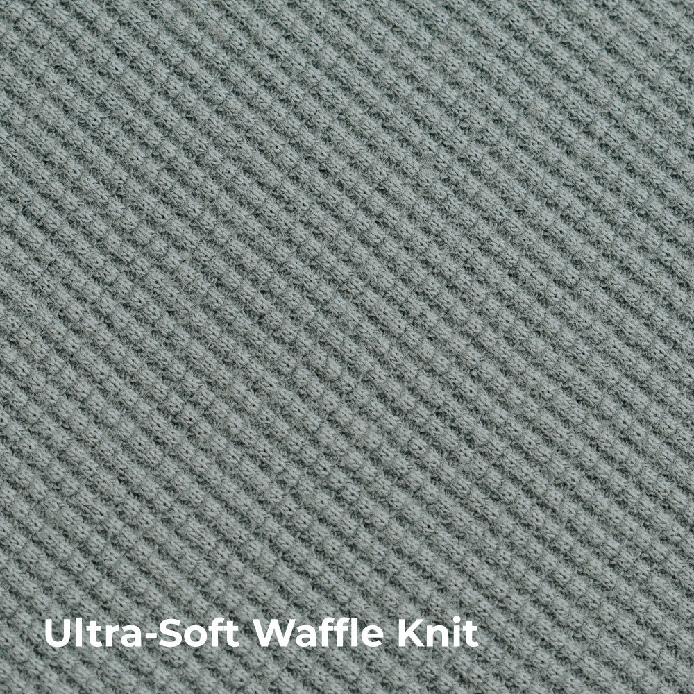 ultra-soft waffle knit