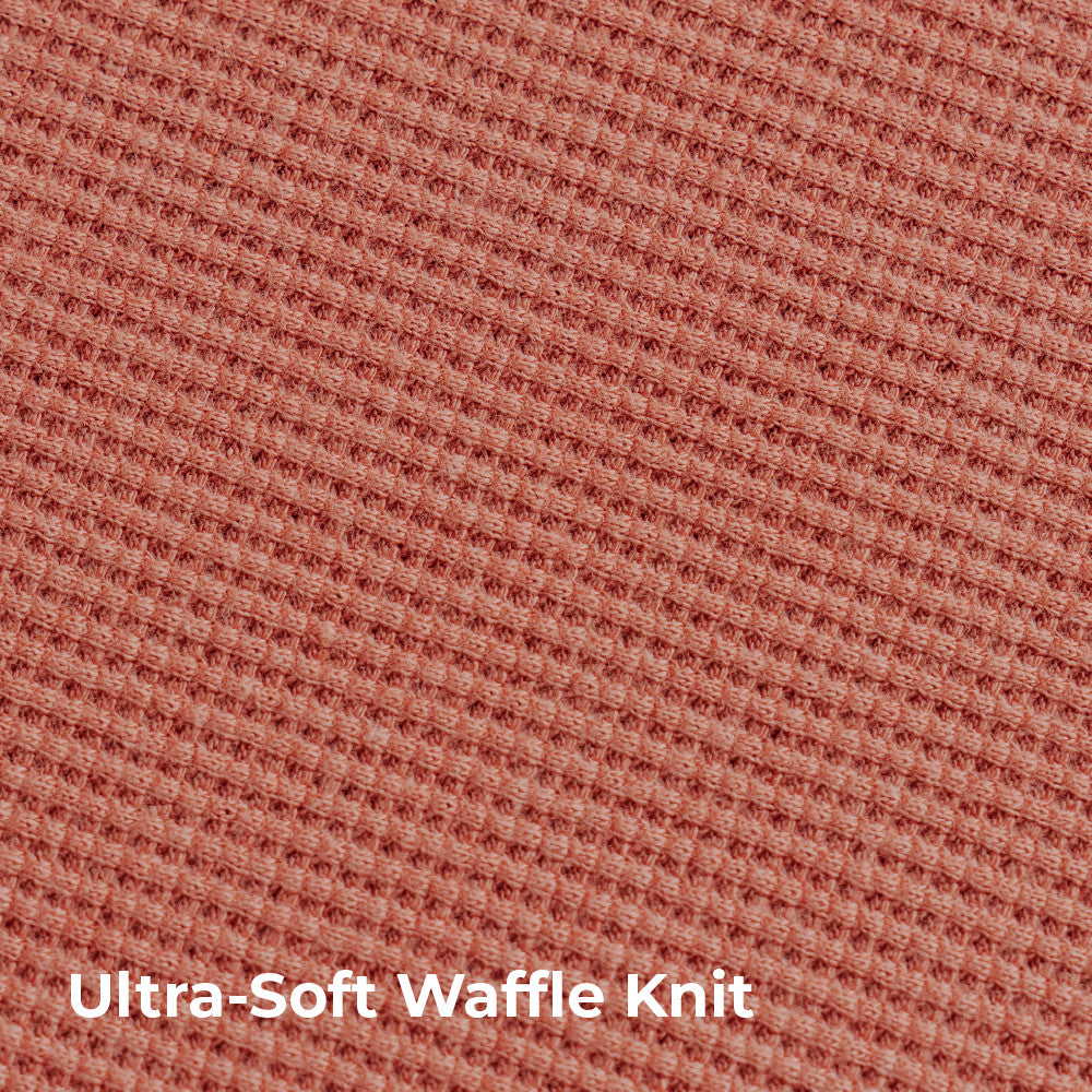 ultra-soft waffle knit