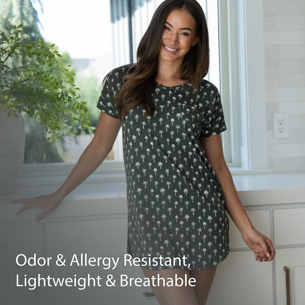 Odor and allergy resistant, lightweight and breathable