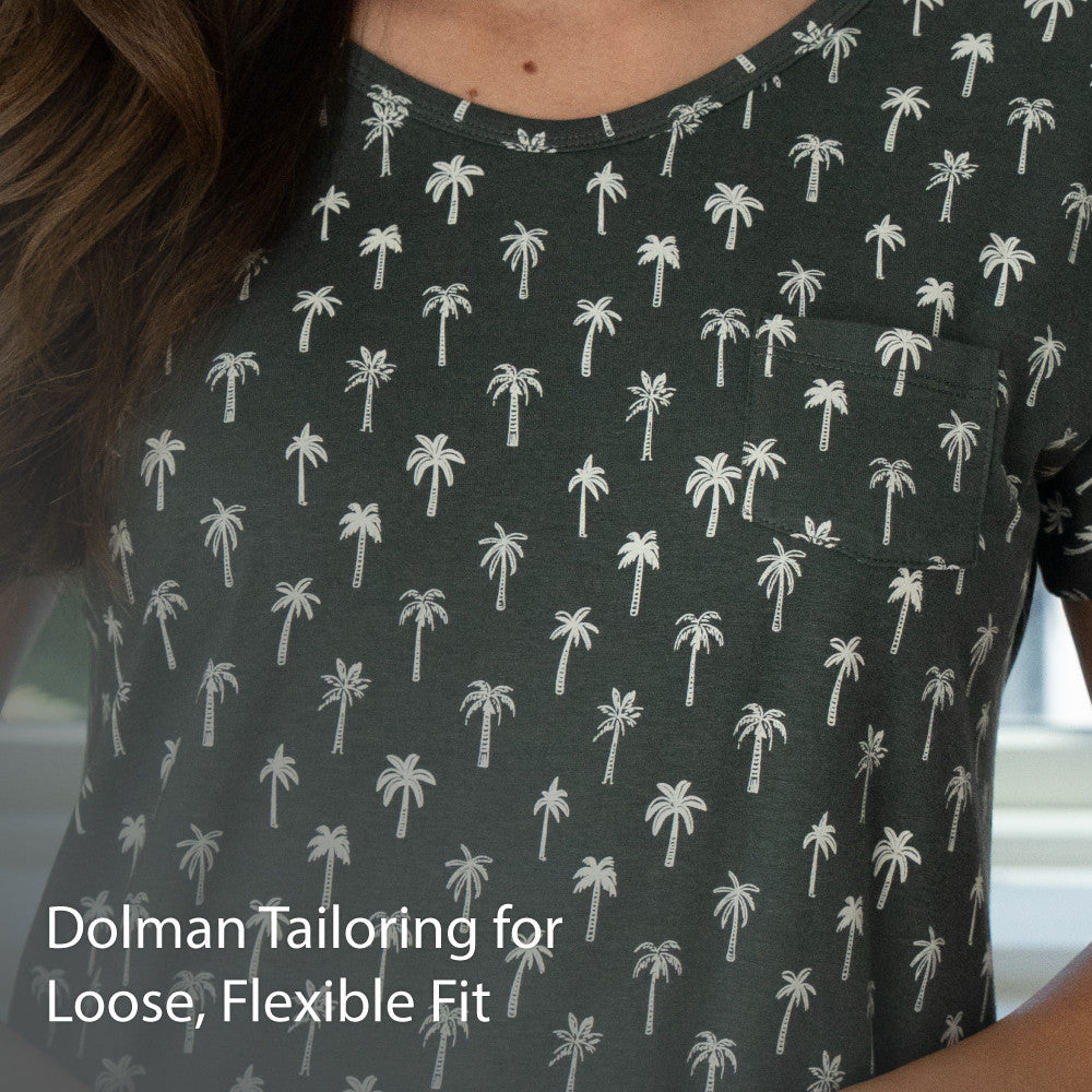 dolman tailoring for a loose flexible fit