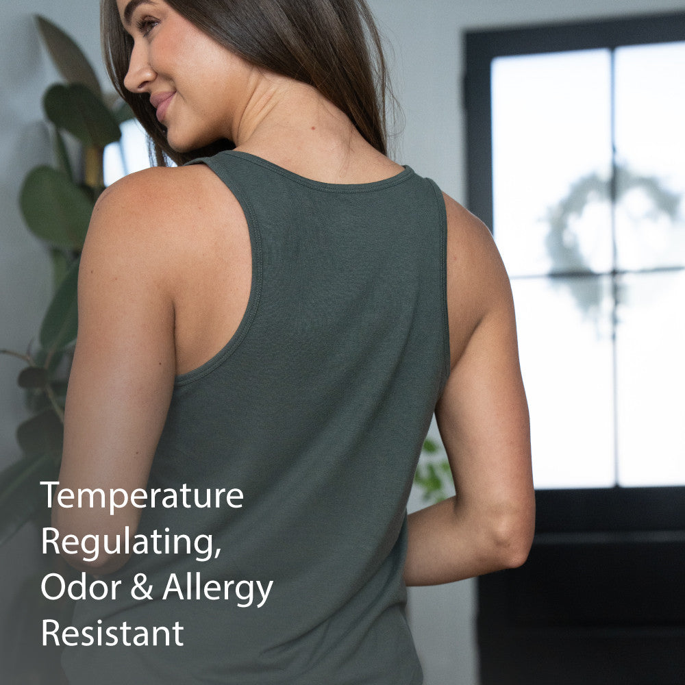 temperature regulating, odor & allergy resistant