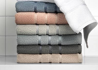 Smooth bamboo viscose washcloths
